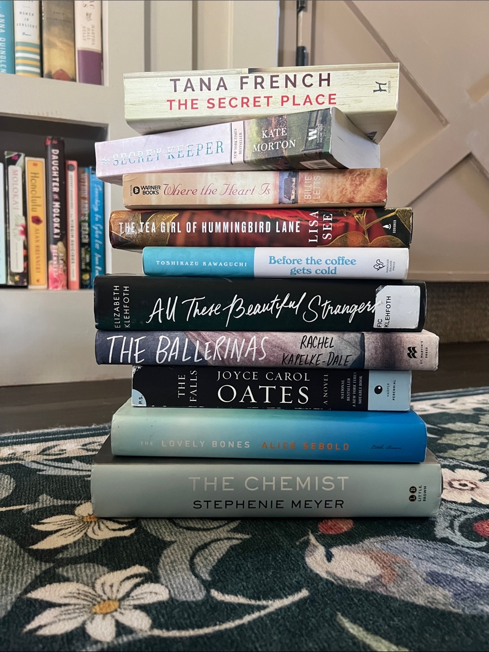 Stack of Assorted Hardcover and softcover Books - Mixed Colors